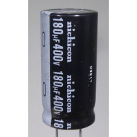 UVZ2G181MRH3 Nichicon Electrolytic Capacitor 180uf 400v with Radial Lead