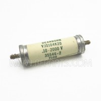 VJS104K20 Dearborn Oil-filled Capacitor .10mfd 2kvdc (Pull)