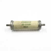 VJS203K50 Dearborn Oil-filled Capacitor .02mfd 5kvdc (Pull)