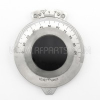 Vintage National Company 4-1/16" Velvet Vernier Dial (Pull)