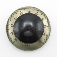 Vintage National Company 3" Velvet Vernier Dial (Pull)
