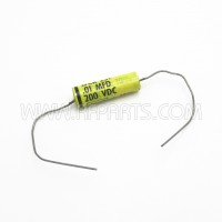 WCR-2S1 CDE Vintage Film Wrap Polycarbonate Capacitor 0.01mfd 200vdc 10% (NOS)