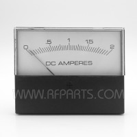 260300LELE9 Yokogawa Surface Mount 3-1/2 inch DC Meter 0-2 Amps (Pull)