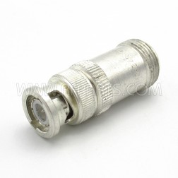 031-217 Amphenol (UG349A/U) N-Type Jack to BNC Plug Between Series Adapter (Pull)