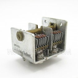 075-013-35 Jackson Brothers Duel Section Variable Capacitor 10-35pf 1.5kv (Pull)