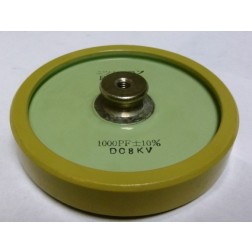 1000-8 Doorknob Capacitor, 1000pf 8KV,