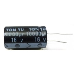 10000-16R Capacitor, 10000 uf 16v Radial, Tonyu