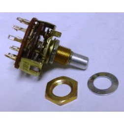 10YX034 Rotary Switch, 3 pole, 4 position