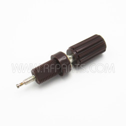 111-0108-001 EF Johnson Brown Binding Post Terminals 15 Amp