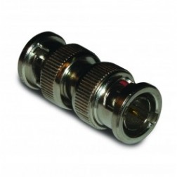 112448 Amphenol Straight Barrel In-Series Adapter BNC Male to Male 75 Ohm