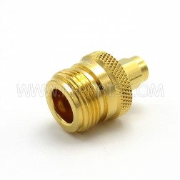 1209-2-15-MA9 Kings Type-N Female to SMA Male Between Series Adapter (NOS)