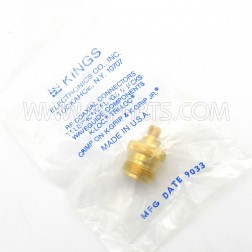 1209-4-16MA9 Kings Type-N Female to SMA Female Between Series Adapter (NOS)