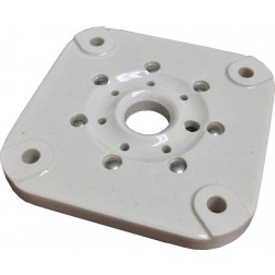122-0247-P Johnson flat ceramic, 7 pin, Military grade, Removed from working equipment, excellent condition.