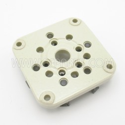 122-275-204 Johnson Heavy Duty Commercial Grade 5 Pin Tube Socket - Nickel Plated Contacts (Pull)