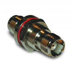 122342 Amphenol TNC Female to TNC Female Bulkhead IN Series Barrel Adapter