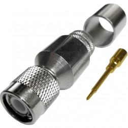 122417 Amphenol TNC Male Crimp Connector for Cable Group L2