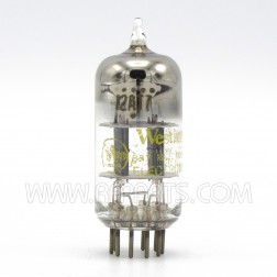 12AT7 Westinghouse High Frequency Black Plate Twin Triode (Pull)
