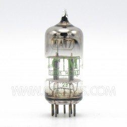 12AT7 Curtis Mathes High Frequency Black Plate Twin Triode (Pull)