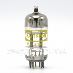 12AT7 Raytheon High Frequency Twin Triode (NOS)