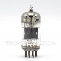 12AT7 Unbranded High Frequency Black Plate Twin Triode (Pull)