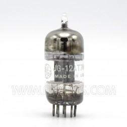 6201/12AT7WA General Electric High Frequency Black Plate Twin Triode Tube (NOS)