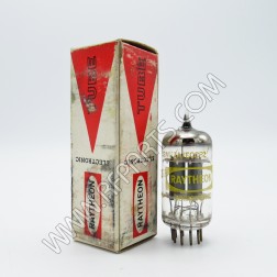 12AU7A/ECC82 Raytheon Medium Mu Twin Triode Receiving Tube(NOS/NIB)