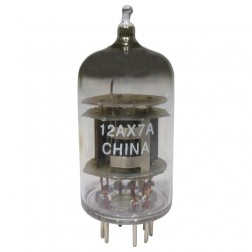 12AX7A Tube, High Mu Twin Triode Made in China