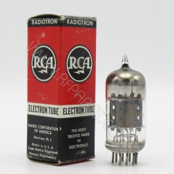 12AX7A Wurlitzer By RCA High Mu Twin Triode Grey Plate Audio Tube (NOS)