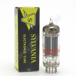 12BH7A /12BH7 Sylvania Medium Mu Twin Triode Tube (NOS/NIB)