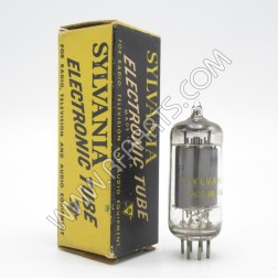 12CS6 Sylvania Pentagrid Amplifier Tube (NOS/NIB)