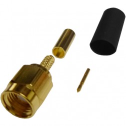 132114 Amphenol SMA Male Crimp Connector for Cable Group B