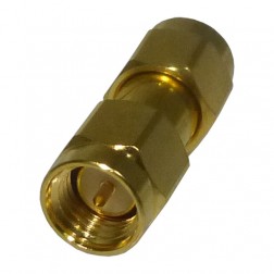 132168 Amphenol SMA Male to Male IN Series Barrel Adapter