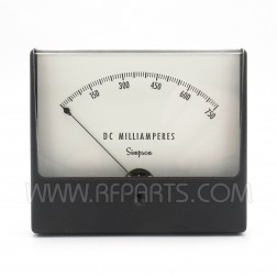 Model 1329 Simpson Panel Meter 0-750 DC Milliamperes (NOS)