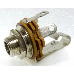 750A 1/4" Phone Jack Chassis Connector 3 tabs (W-SC-12A)