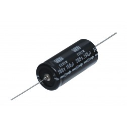 150-200A Nippon Chemicon Axial Lead Electrolytic Capacitor 150uf 200volt