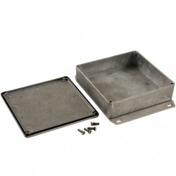 1590WQF Hammond Watertight Diecast Box Enclosure with Flange