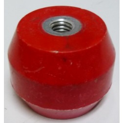 Glastic Standoff Red Insulator 1.385" Long x 1.75" Diameter