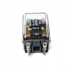 166P Deltrol DPDT Enclosed Relay 12vdc 10 amp