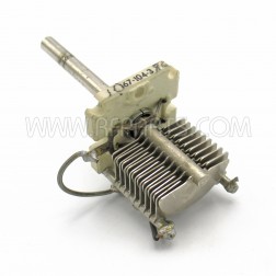 167-104-3 E.F. Johnson Panel Mount Variable Capacitor 6-75 pf 1.2Kv (Pull)