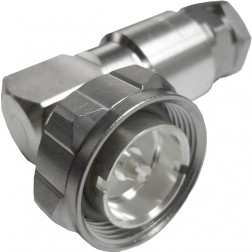 16716-50-9-5/003-E Huber Suhner 7/16 DIN Male Right Angle Connector for FSJ4-50B (NOS)