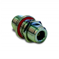 172124 Amphenol Type-N Female to N Female IN Series Bulkhead Adapter