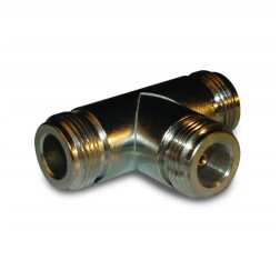 172127 Amphenol Type-N Triple N Female IN Series TEE Adapter