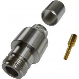 172207 Amphenol Type-N Female Crimp Connector for Cable Group L2