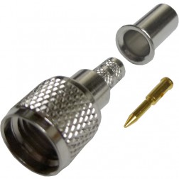 182110 Amphenol Mini-UHF Male Crimp Connector for Cable Group C