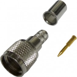 182302 Amphenol Mini-UHF Male Crimp Connector for Cable Group X