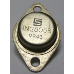 1N2808B Solid State Zener Diode 50 Watt 10v TO-3 Case (NOS)