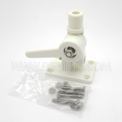 206B D. Lilly 4-Way Reinforced Nylon Marine Antenna Ratchet Mount (NOS)