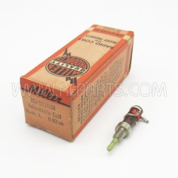 20A105RBI J.W. Miller Adjustable Coil 10.0μH (NOS/NIB)