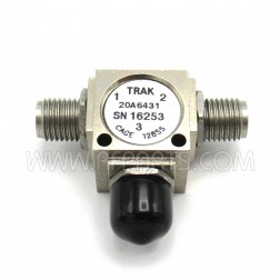 20A6431 Trak Microwave SMA Radio Frequency Reflect Isolator (NOS)