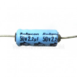 2.2-50A Rubicon Electrolytic Axial Capacitor 2.2uf 50v